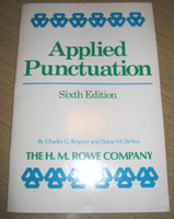 Reigner/DiAiso:  Applied Punctuation